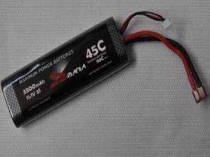 Xmania hardcase 11.1V 3300mAh 45C car lipo battery