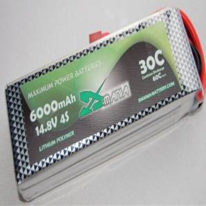 Xmania 14.8V 6000mAh 30C Lipo Battery Pack