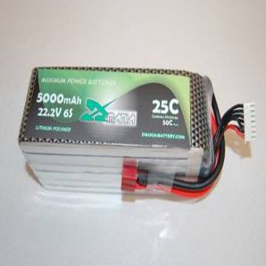 Xmania 22.2V 5000mAh 25C Lipo Battery Pack