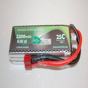 Xmania 11.1V 2200mAh 25C Lipo Battery Pack