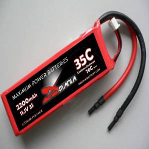 Xmania 11.1V 2200mAh 35C Lipo Battery Pack