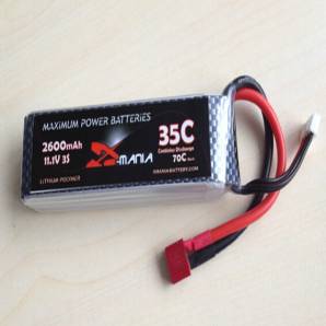 Xmania 11.1V 2600mAh 35C Lipo Battery Pack