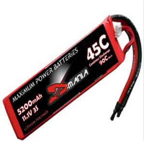 Xmania 11.1V 5200mAh 45C Lipo Battery Pack